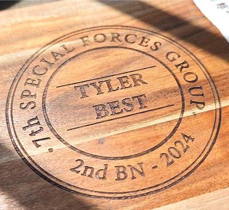 Personalized Engraved Resin Boards